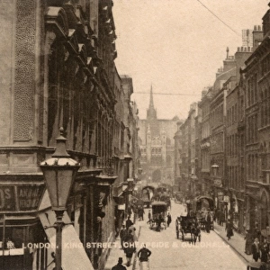 London - King Street, Cheapside and Guildhall