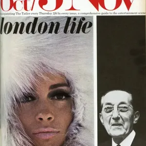 London Life Magazine Print 1965 London Life Magazine Print 1965