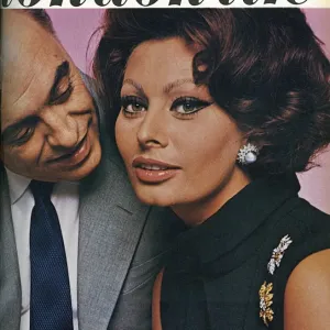 Sophia Loren Print - London Life Magazine Cover 1965 Sophia Loren Print - London Life Magazine Cover 1965