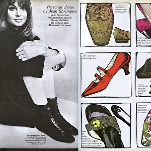 London Life - Fashion pages by Jean Shrimpton, 1965
