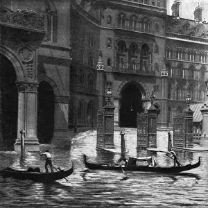 If London were like Venice - St. Pancras Station