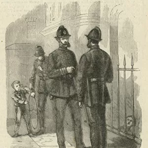 London policemen in daytime uniform
