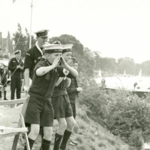London Sea Scouts at a regatta