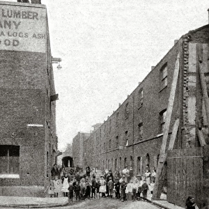 London Slums - Boundary Street, Shoreditch