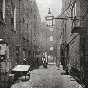 London Slums - Feathers Court, Drury Lane