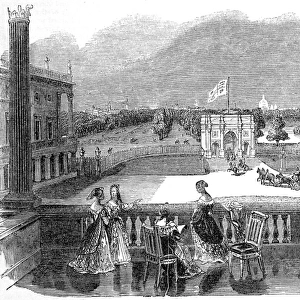London, viewed from Buckingham Palace, 1842