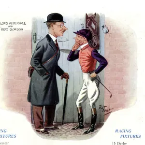 Lord Allendale and Bert Gordon, racing fixtures