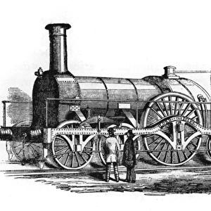 Lord of the Isles steam train, 1851