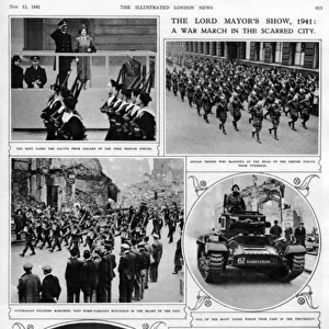The Lord Mayors Show during World War Two
