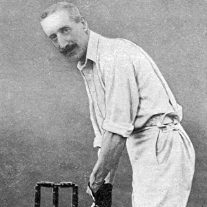 Lord Willingdon playing cricket