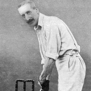 Lord Willingdon playing cricket