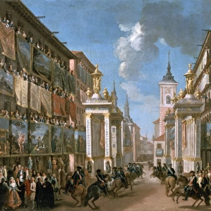 Lorenzo Quiros (1717-1789). Spanish painter. Platerias ornam