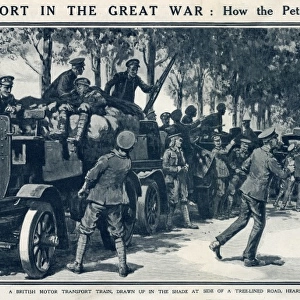 How the lorry is revolutionising transport in the Great War