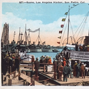 Los Angeles Harbour, San Pedro, California, USA