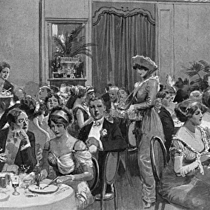 The Lotus Club - London Supper Club - Singer performing