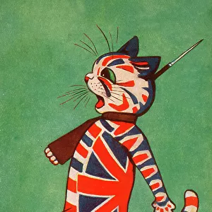 Louis Wain Cat - It's a Long Way to Tipperary
