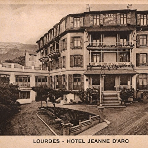 Lourdes, France - Hotel Jeanne D Arc