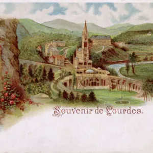 Lourdes - Praying at the Grotto and the Basilica