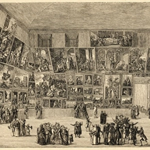 Louvre Interior 1795