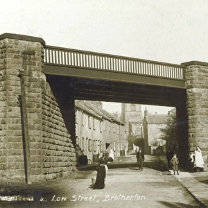 Low Street - Brotherton - The Railway Bridge