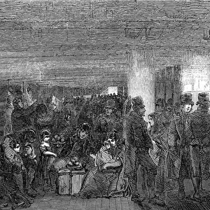 The Lower Deck of an Emigrant Ship, 1850