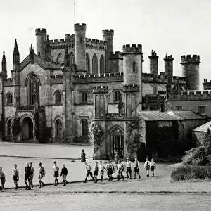 Lowther Castle, Cumberland, home for WW2 evacuees