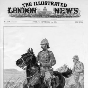 Lt. -Gen. Sir George White, V. C. on horseback