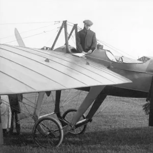 Lt John Cyril Porte (1884-1919) at Hendon