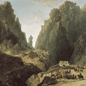 LUCAS VELAZQUEZ, Eugenio (1817-1870). Landscape
