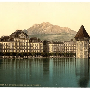 Lucerne, Hotel du Lac, Pilatus, Switzerland
