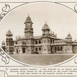 Lucknow Railway Station, India