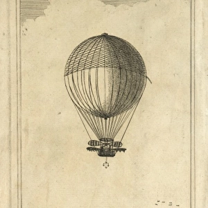 Lunardi air balloon in London
