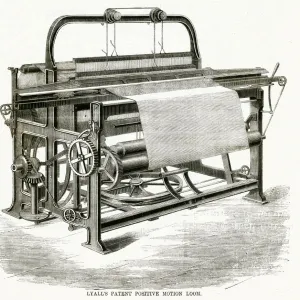 Lyalls patent postive motion loom