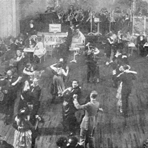 M. Duques dancing salon at the Coliseum, Paris, 1919