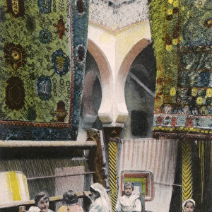 Madame Delfaus school of carpet making - Algiers, Algeria