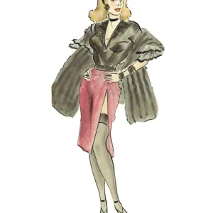 Murray's Cabaret Club Print - Madelaine Costume Design Murray's Cabaret Club Print - Madelaine Costume Design