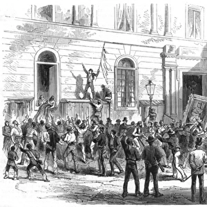 Madrid Street Riot / 1868