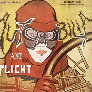 Magazine cover, Automobilia and Flight