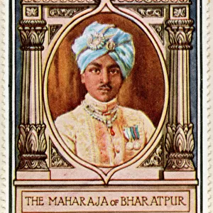 Maharaja of Bharatpur / Stamp