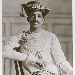 Maharajah Holkar of Indore, India