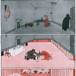 The Maid and the Magician by William Heath Robinson