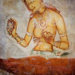 Maidens among clouds. 5th c. SRI LANKA. Sigiriya