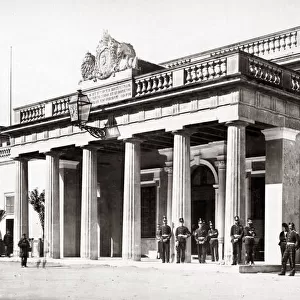 Main Gaurd, St Johns Square, Valletta, Malta, c. 1870 s