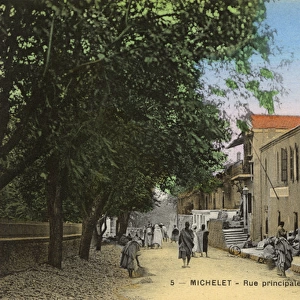 Main Street, Michelet, Tizi Ouzou Province, Algeria