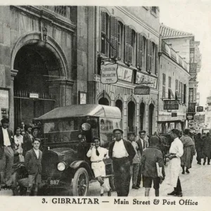 Main Street and Post Office, Gibraltar