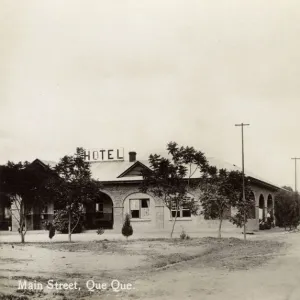 Main Street, Que Que, Southern Rhodesia (Zimbabwe)