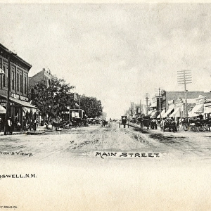 Main Street, Roswell, New Mexico, USA