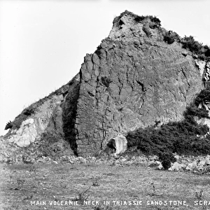 Main Volcanic Neck in Triassic Sandstone, Scrabo, Newtownard