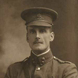 Major A E Steel, British army officer, WW1