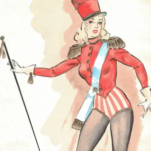 Majorette - Murrays Cabaret Club costume design